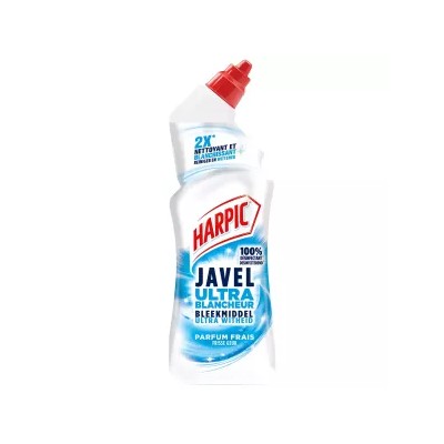 Nettoyant WC Javel Ultra Blancheur Parfum Frais 750ml - HARPIC