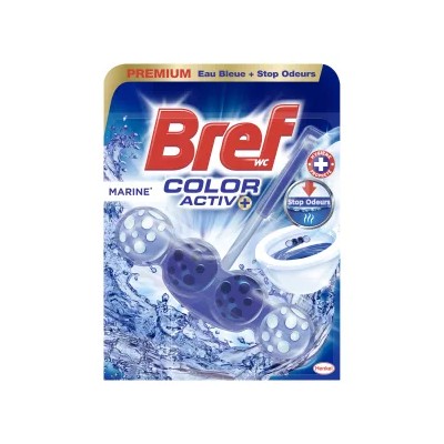 Bloc Wc Color Activ+ Marine 50g - BREF WC