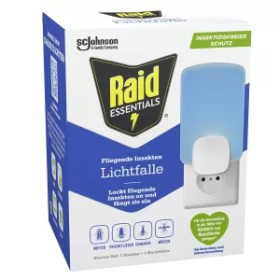 Difusor de trampa para insectos iluminado Raid X1