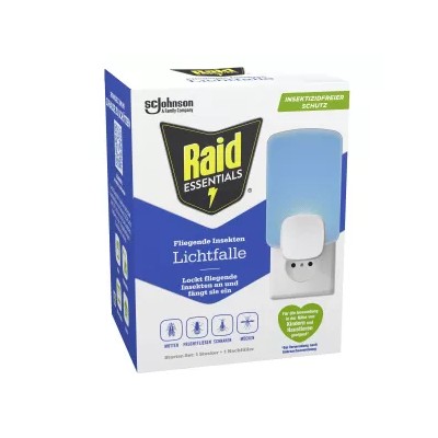 Difusor de trampa para insectos iluminado Raid X1