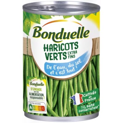 Haricots Verts Extra-Fins 220g - BONDUELLE