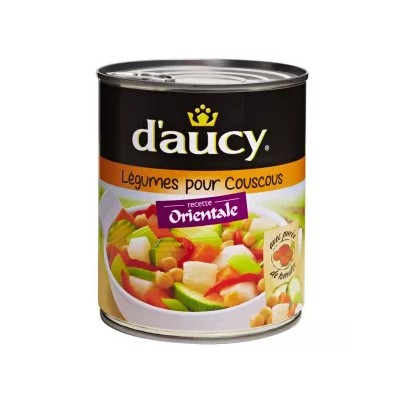 Vegetables for Couscous, 800g - DAUCY