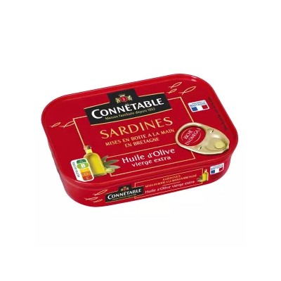 Sardines à L'huile D'olive 135g - Connétable