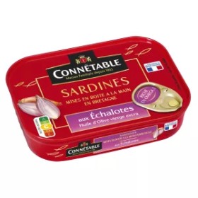Sardines in Olive Oil and Shallots 135g - Connétable