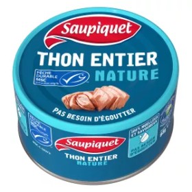 Thon Entier Nature, 93g - SAUPIQUET