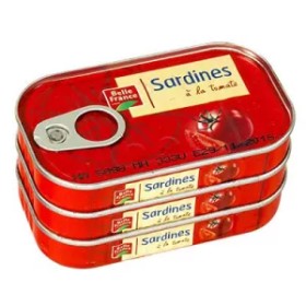Sardines in Tomato Sauce 3x69g - BELLE FRANCE