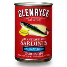 Sardines Au Naturel 400g - GLENRYCK