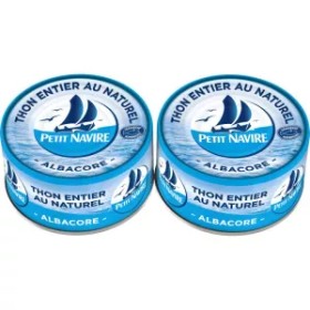 Whole Albacore Tuna in Brine, 190g - PETIT NAVIRE