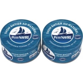 Thon au Naturel, 2x93g - PETIT NAVIRE