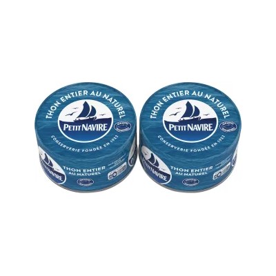 Thon au Naturel, 2x93g - PETIT NAVIRE