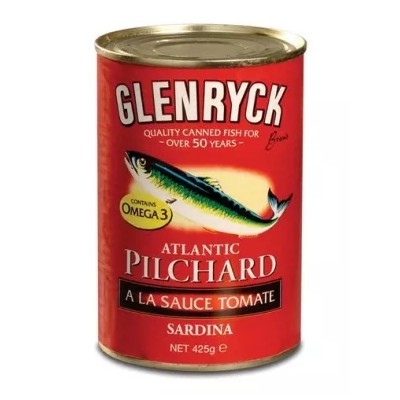Pilchards à La Tomate 400 G - GLENRYCK