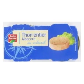 Whole Albacore Tuna in Brine 2x80g - BELLE FRANCE