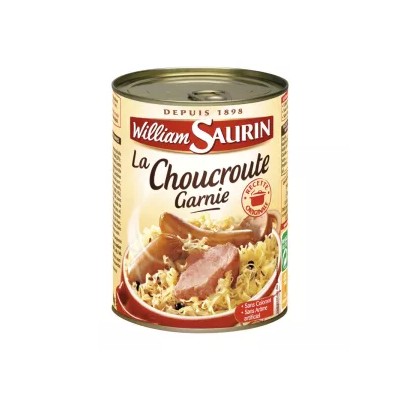 Chucrut con guarnición, 400 g - WILLIAM SAURIN
