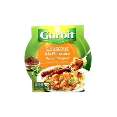 Chicken and Merguez Couscous, 285g - GARBIT