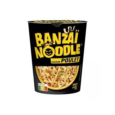 Instant Noodles Chicken Flavor 67g - PANZANI
