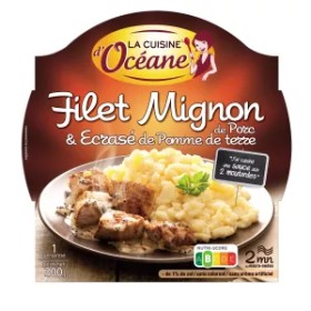Solomillo de Cerdo con Puré de Patatas, 300 g - LA CUISINE D'OCÉANE