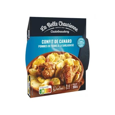 Confit de Pato con Patatas 300 g - LA BELLE CHAURIENNE