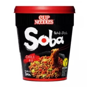 Sopa de Fideos Soba con Chili NISSIN 92 g
