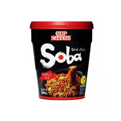 Sopa de Fideos Soba con Chili NISSIN 92 g
