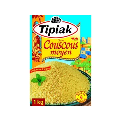 Medium Couscous, 1kg - TIPIAK