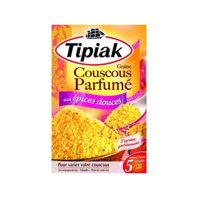 Cuscús Suavemente Especiado, 500 g - TIPIAK