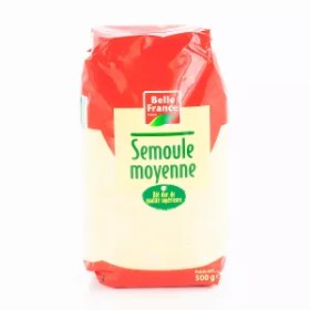 Semooule De Blé Moyen 500g - BELLE FRANCE