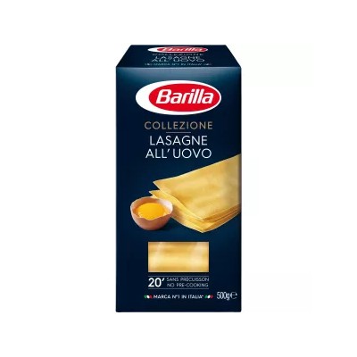 Egg Lasagna Pasta, 500g - BARILLA
