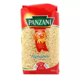 Pâtes Alphabets, 500g - PANZANI