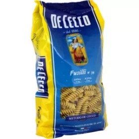 Fusilli Pasta No. 34, 500g - de CECCO