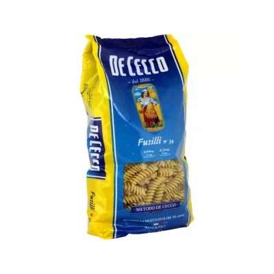 Pâtes Fusilli n°34, 500g - de CECCO