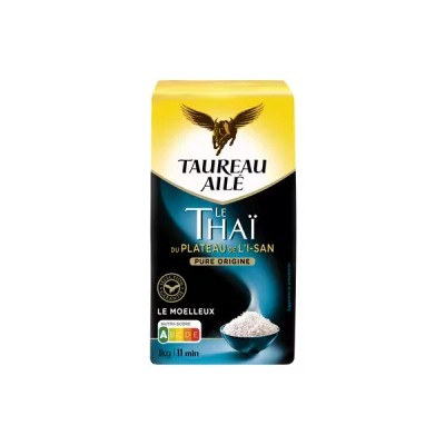 Riz Thai Du Plateau De L'i-san 1kg - TAUREAU AILÉ
