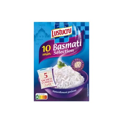 Selección de Arroz Basmati 5 x 180 g - LUSTUCRU