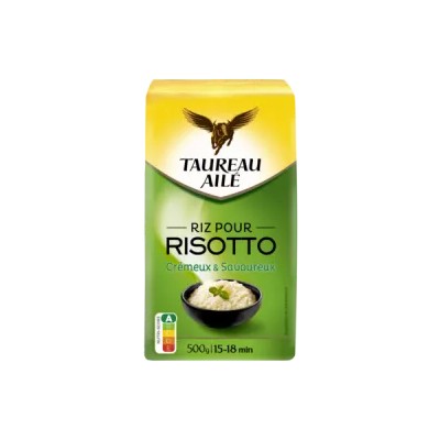 Riz pour Risotto 500g - TAUREAU AILÉ