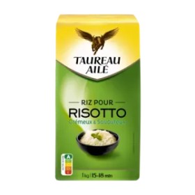 Risotto Rice 1kg - TAUREAU AILÉ