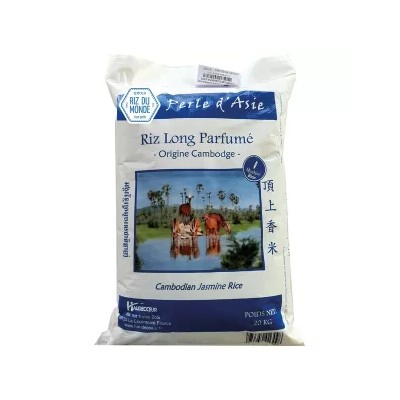 Arroz Perla de Asia Antílope Fragante Camboyano 20 kg - WORLD RICE