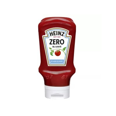 230 g de kétchup - 70 g de azúcar Heinz