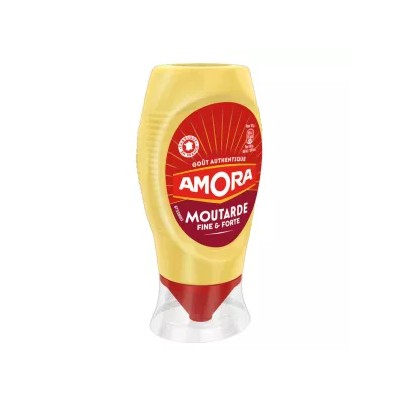 Moutarde Fine et Forte, 265g - AMORA