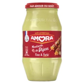 Moutarde Dijon Forte, 430g - AMORA