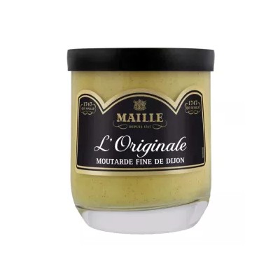 Dijon Fine Mustard, Original Jar. 165g - MAILLE
