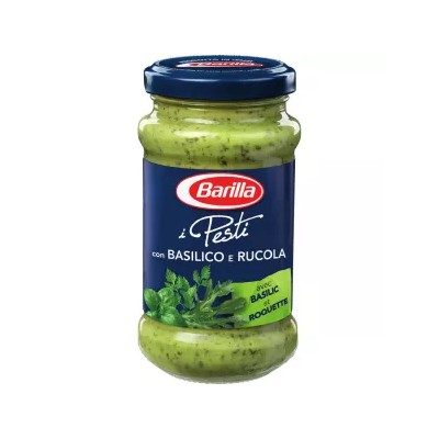 Basil & Arugula Pesto Sauce, 190g - BARILLA
