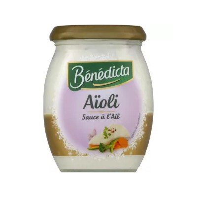 Sauce Aïoli, 260g - BENEDICTA