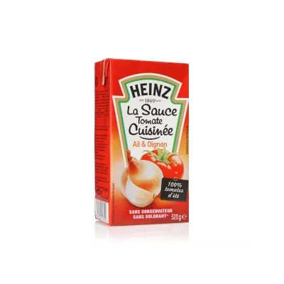 Cooked Tomato Sauce with Garlic and Onion, 520g - HEINZ