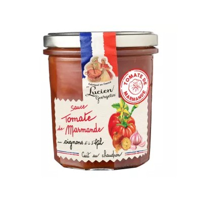 Salsa de Tomate Marmande con Cebolla y Ajo 300 g - LUCIEN GEORGELIN