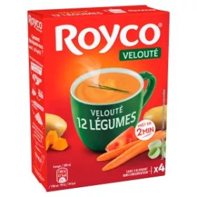 12 Vegetable Velouté x4 49g - ROYCO
