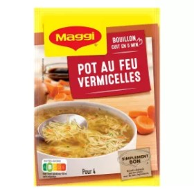 Soupe Déshydratée Pot-au-feu Vermicelles 57g - Maggi