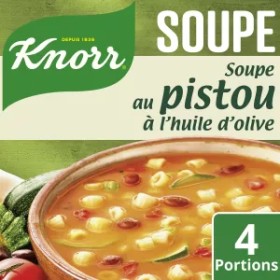 Soupe Déshydratée Au Pistou Et Huile D'olive 80g - Knorr
