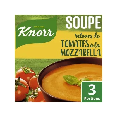 Soupe Déshydratée Tomates Mozzarella 96g - Knorr