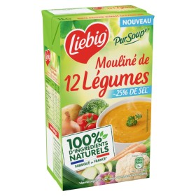 Mouliné de 12 légumes -25% sel 1L - LIEBIG