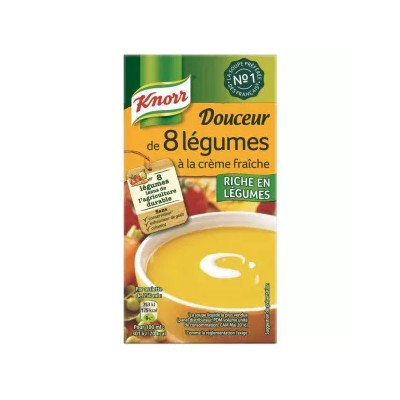 Knorr 8 Sopa de Verduras y Crema, 50 cl