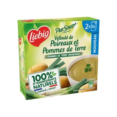 Velouté de Poireaux et  Pommes de Terre 2x30cl - LIEBIG